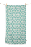 SERVIETTE DE PLAGE ALL FINIKAS BLEU PÉTROLE