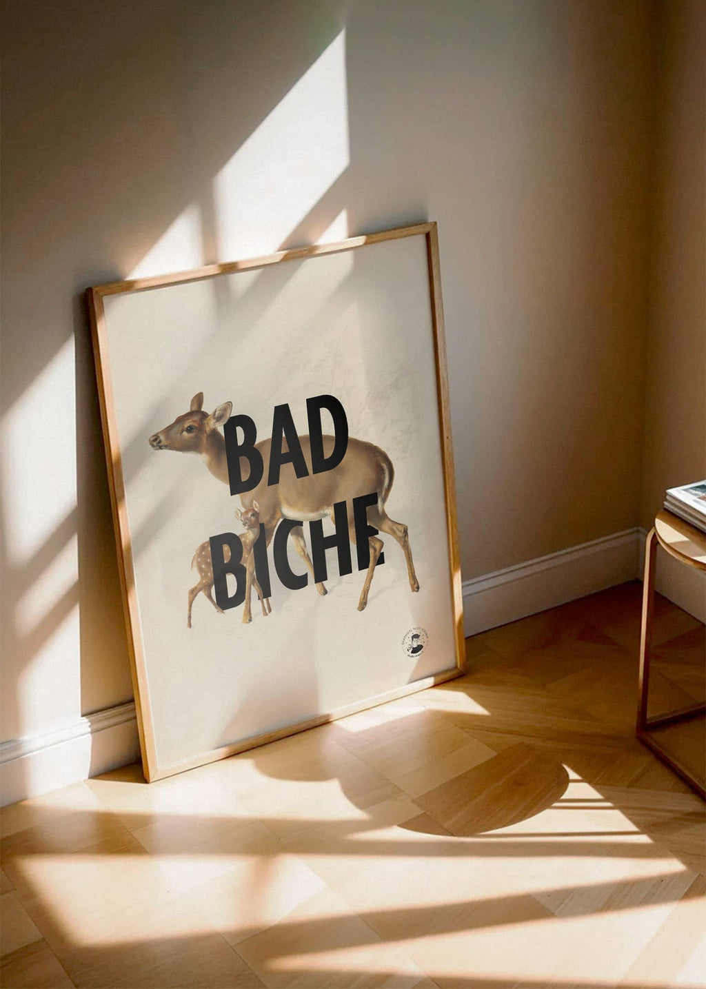 Affiche | Bad Biche | Poster Graphique Et Vintage: L - 30x40cm