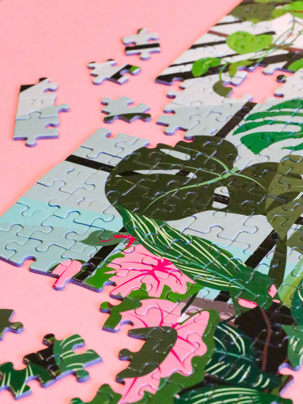 Puzzle 1000 pièces Serre avec plantes - fabricé en UE