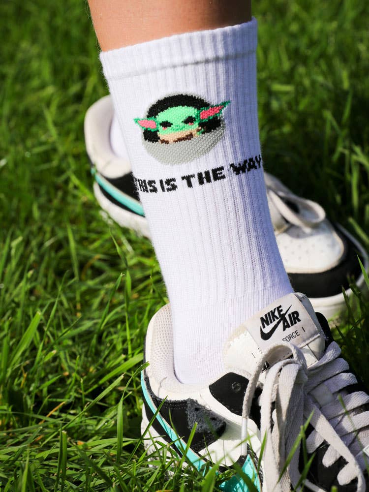 Chaussettes Baby Yoda Taille 37-41