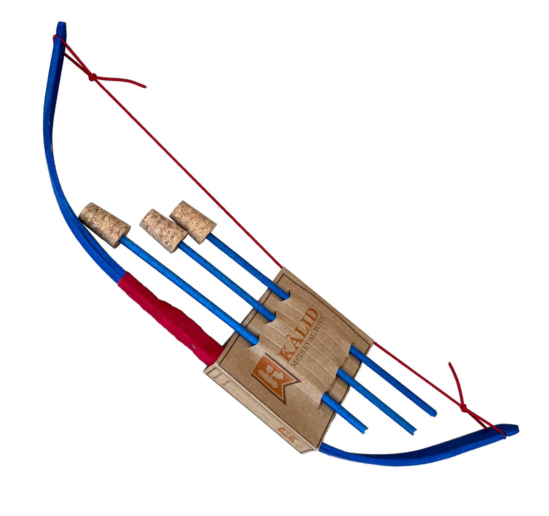 Mini arc Kamelot en frêne avec 3 flèches - ST513F: Jaune