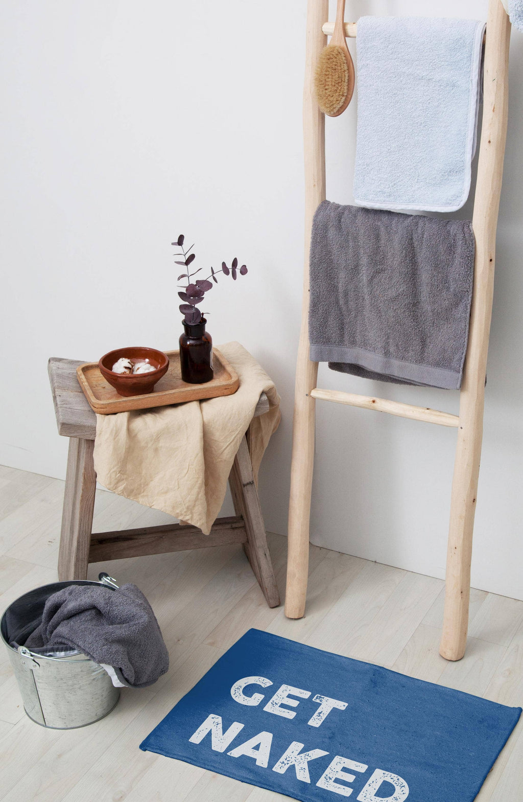 Tapis de bain antidérapant 60x40 Nu