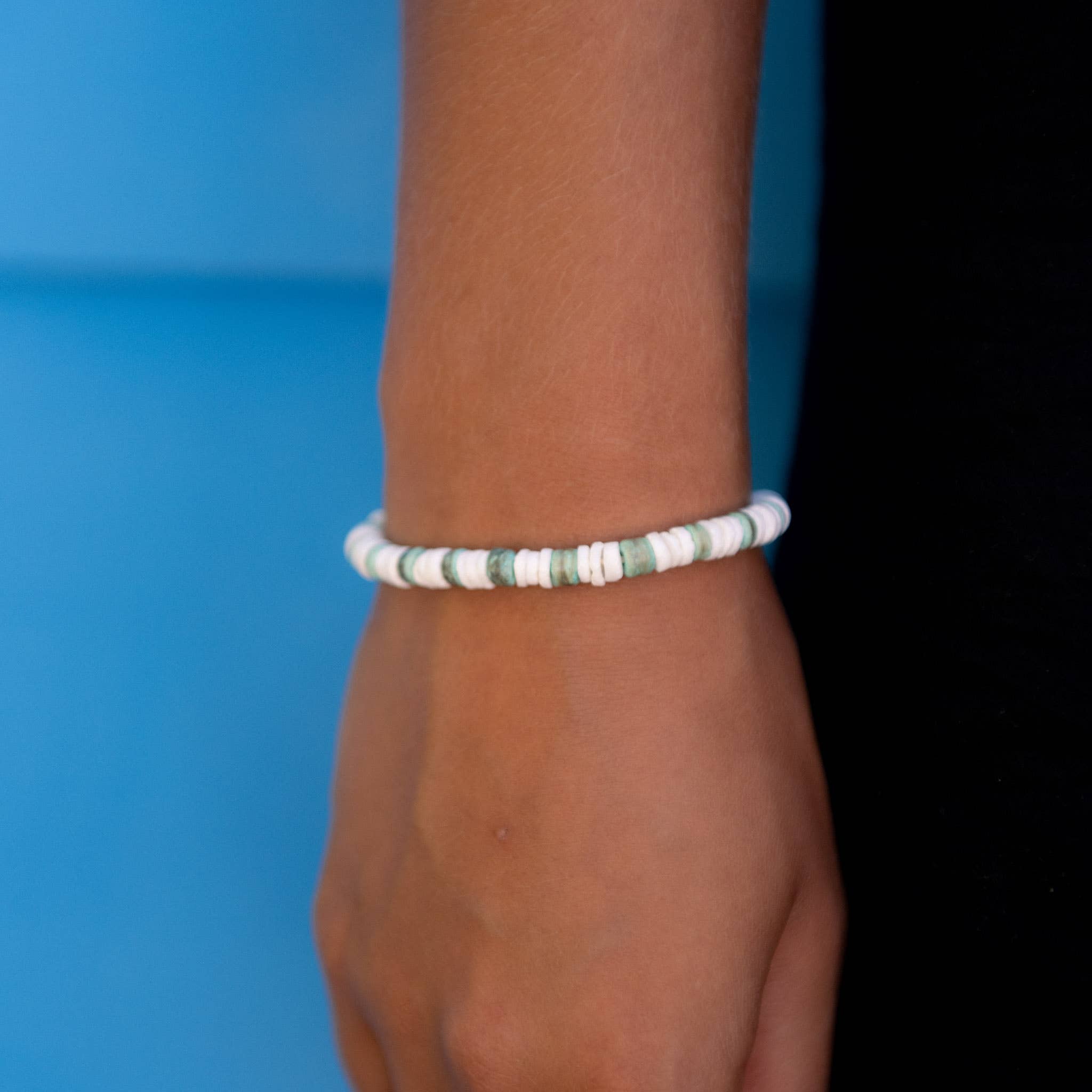 Bracelet à perles naturelles Pai Canyon, bracelet de surf pour hommes