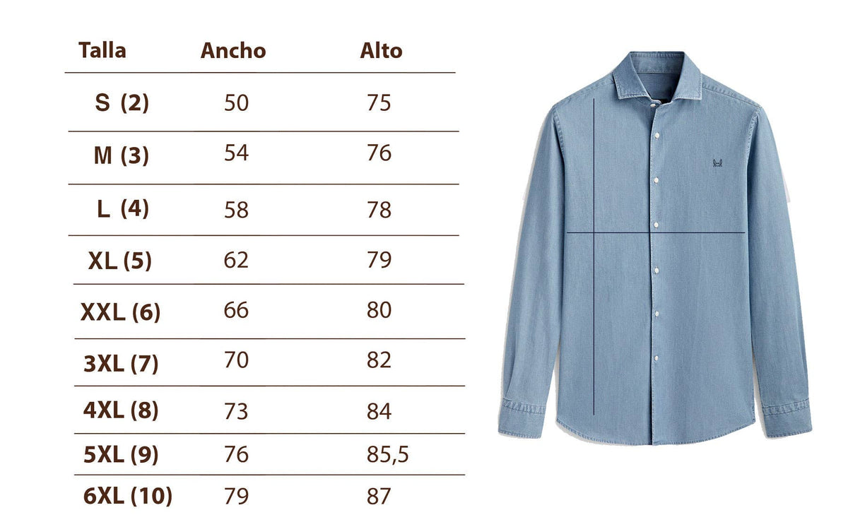 Veste en Coton Lavé Bleu Indigo | Cazorla: M (3)