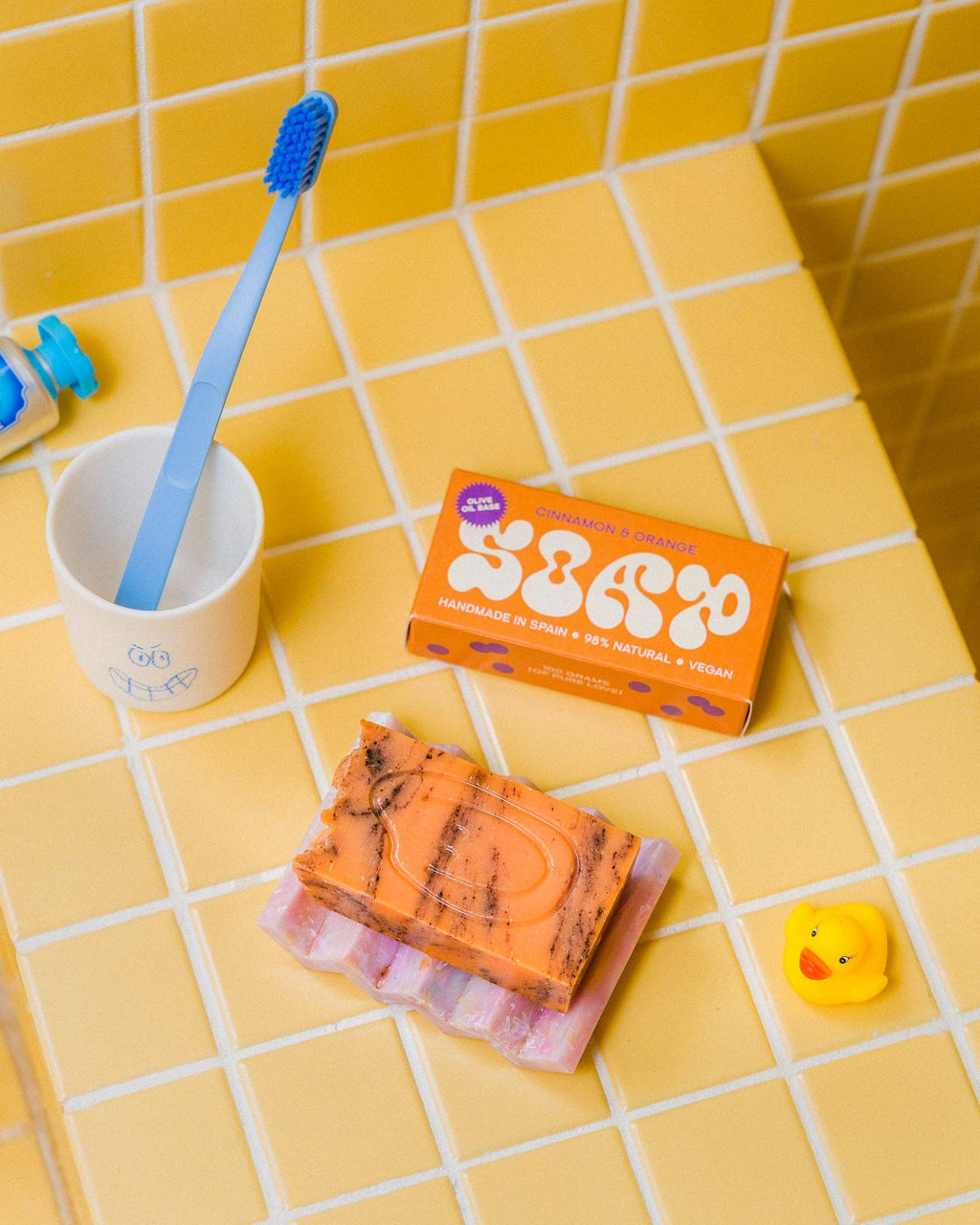 Savon à la cannelle et à l’orange