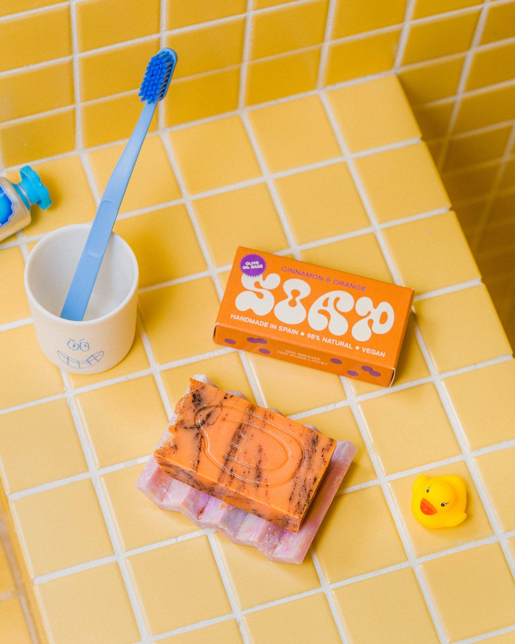 Savon à la cannelle et à l’orange