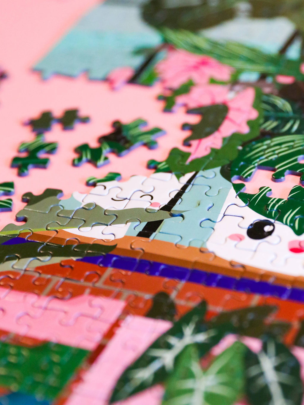 Puzzle 1000 pièces Serre avec plantes - fabricé en UE