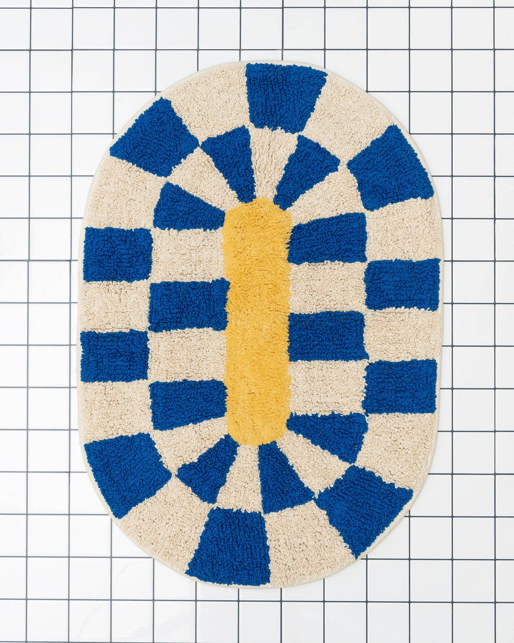 Tapis de bain Rita - bleu