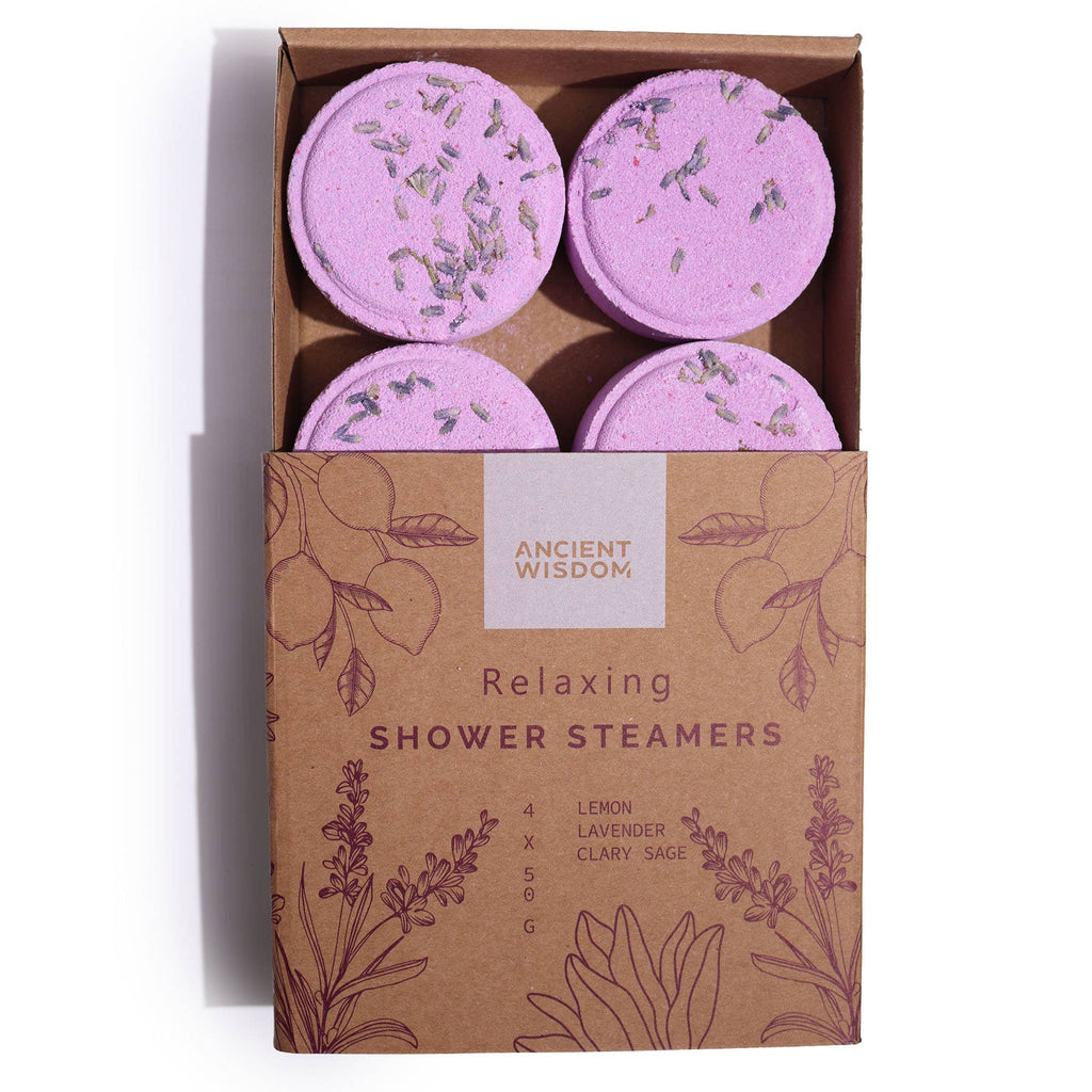 Coffret cadeau Zen de pastilles effervescentes pour la douche bien-être: Énergisant