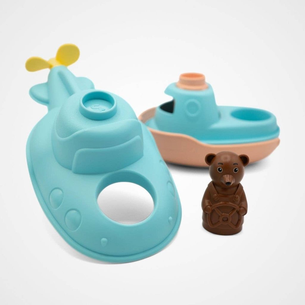 Sous-Marin Bateau Petit Ours Brun - Menthe - Pêche