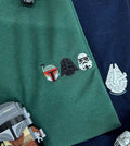 T-shirt Brodé - La Guerre des Étoiles: Vert / S
