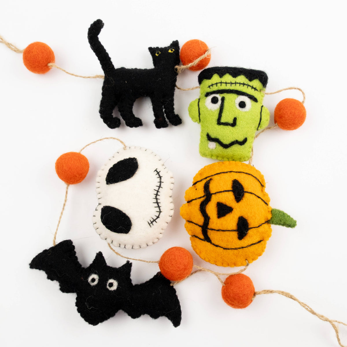 Guirlande - Décoration d'Halloween - Amis d'Halloween