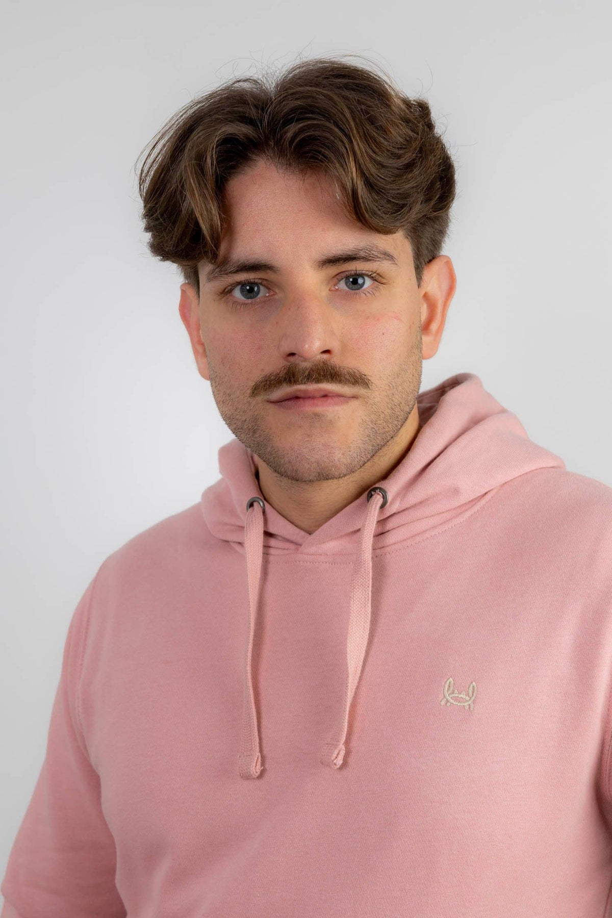 Sweat à Capuche Basique Rose: S