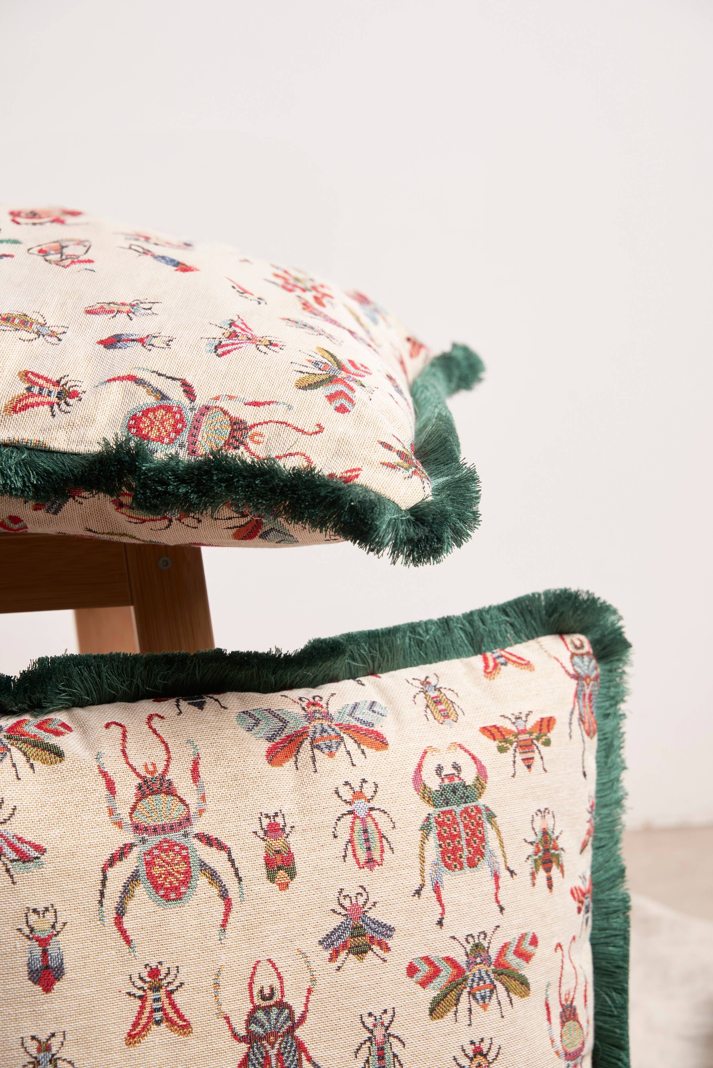 Coussin Jacquard 50x35 - Abeilles