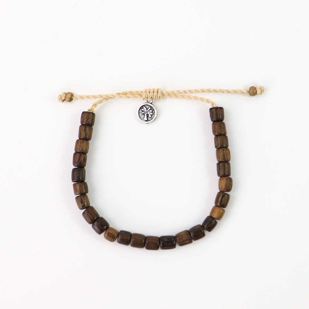 Ensemble de bracelets Maldo Beach, bracelet en bois réglable
