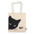 Sacs fourre-tout basiques Iconic 4oz en gros: Chat Noir