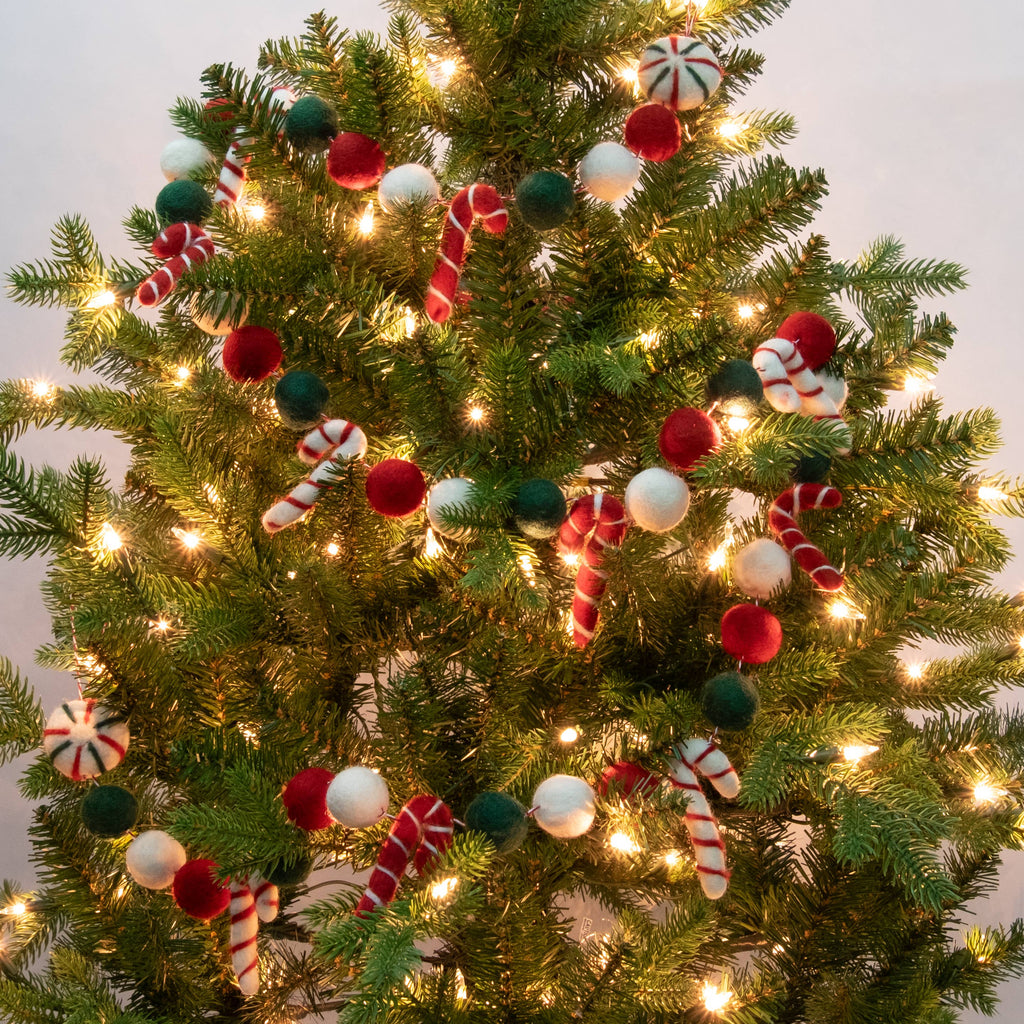 Guirlande - Décoration de Noël - Sucre d'orge