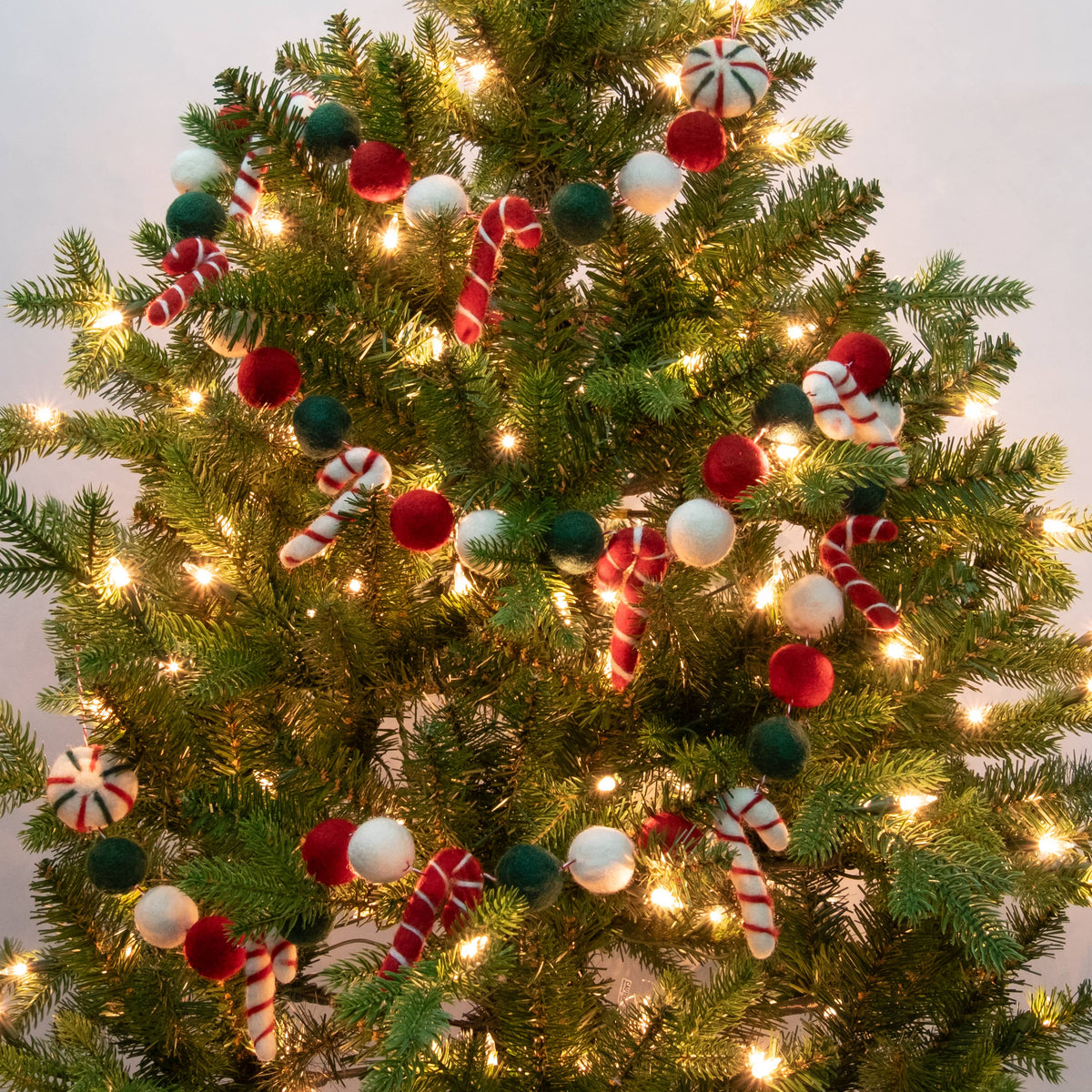 Guirlande - Décoration de Noël - Sucre d'orge