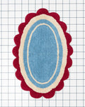 Tapis de bain Carmen: Bleu clair