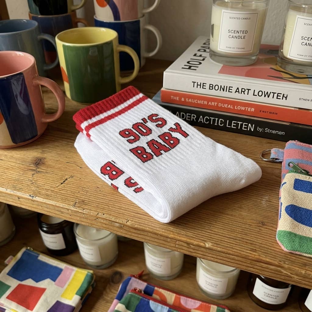 Chaussettes « Né dans les années 90 »: 37-43