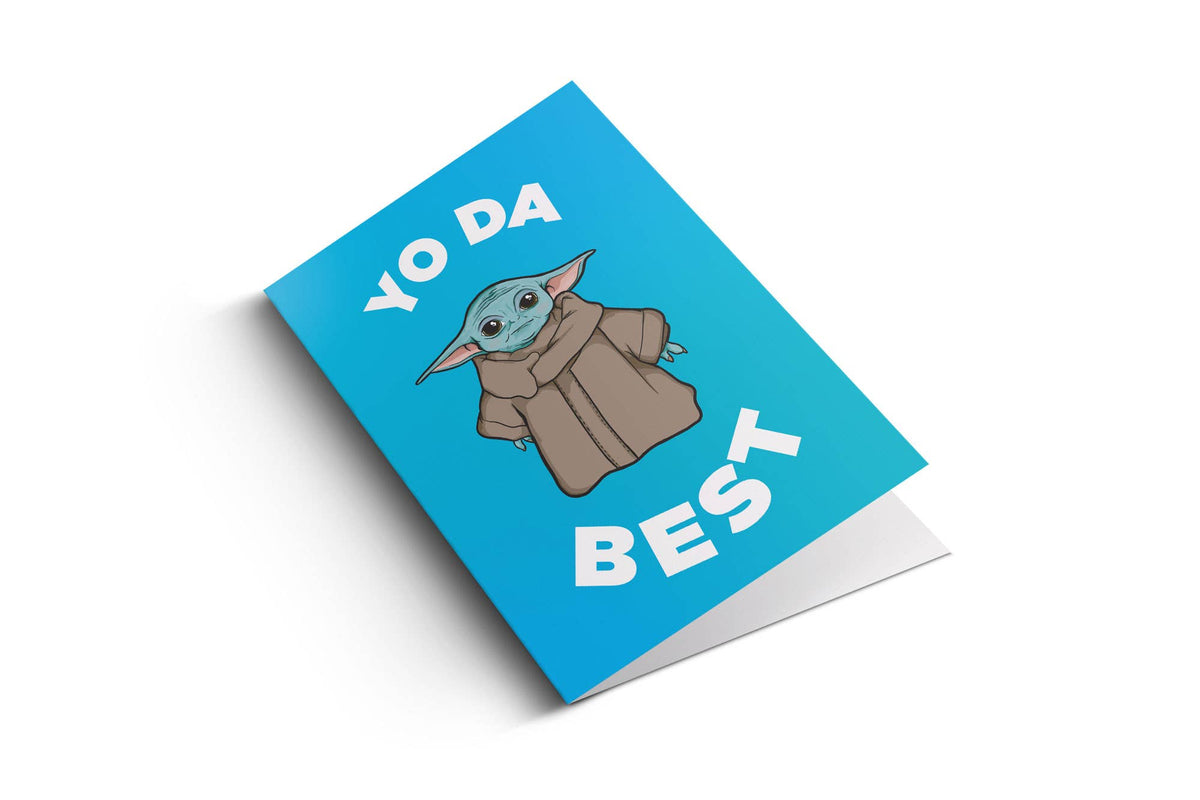 Yo, t'es le meilleur — carte d'anniversaire drôle