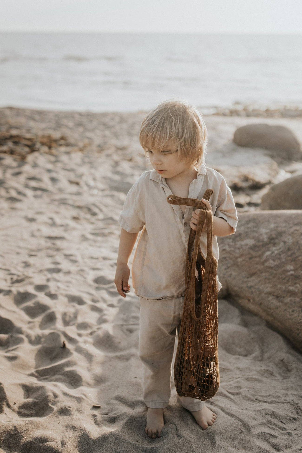 Sacs éco en coton certifié GOTS Café