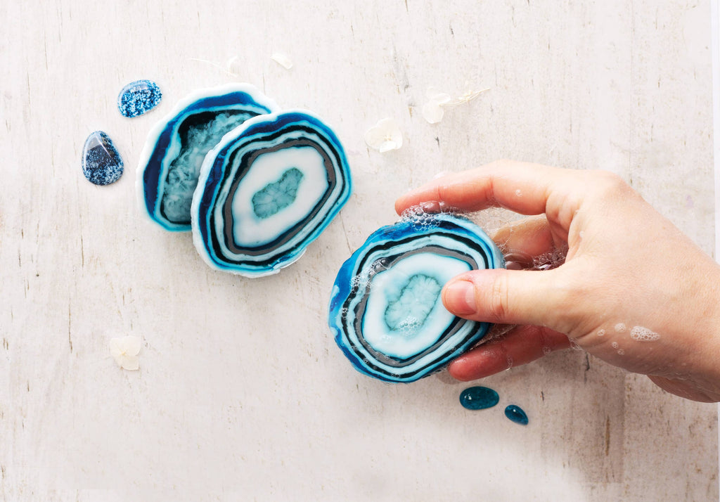 KIT DIY SAVONS CŒUR DE GEODE