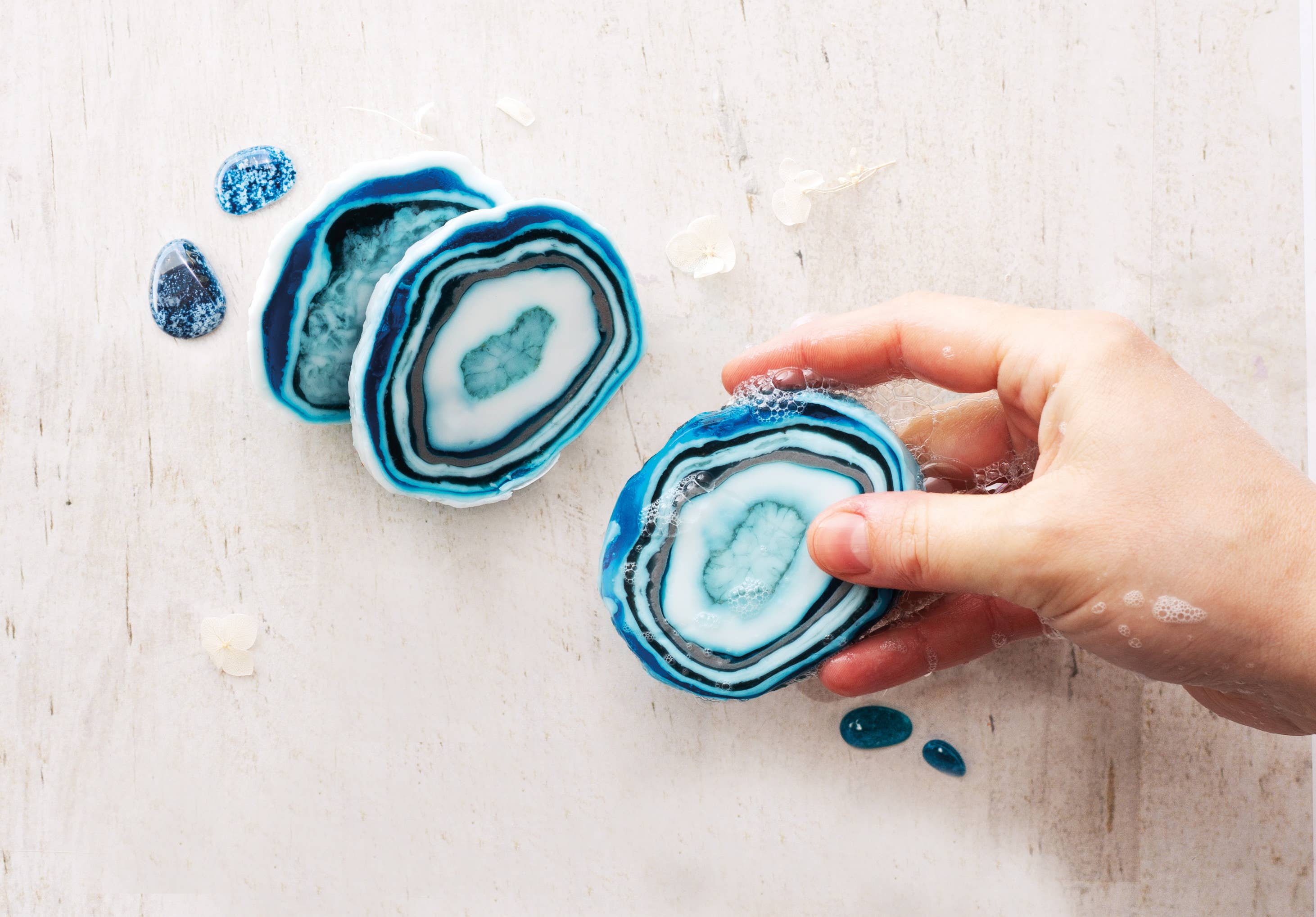 KIT DIY SAVONS CŒUR DE GEODE