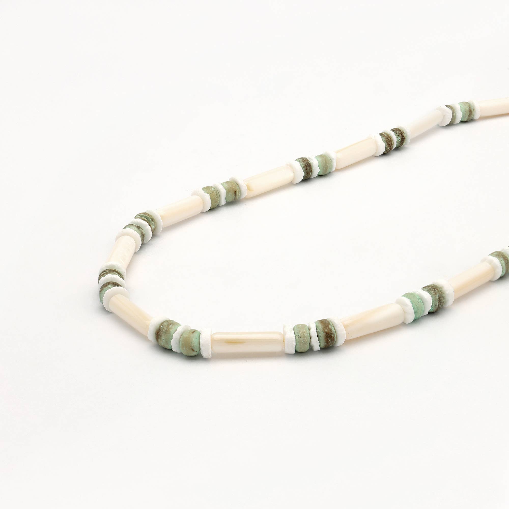 Collier perlé Molokai, ras-du-cou de surf réglable pour homme