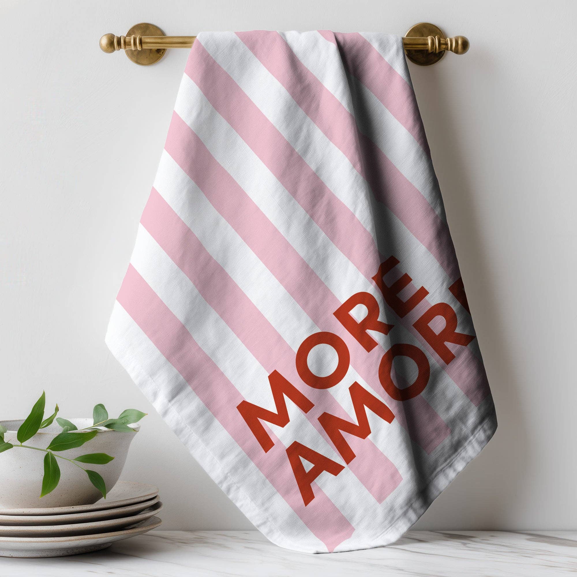 Torchon en coton biologique - More Amore