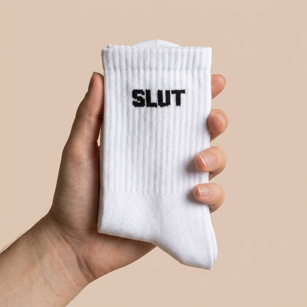 Chaussettes « Déclaration de salope »: 37-43