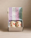 Tasses Moyennes en Grès Cozy Hearts 220ml Lot de 2 Pièces