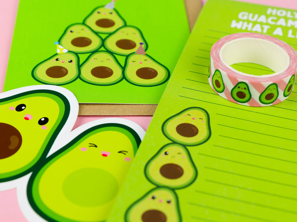 Bloc-notes liste de tâches « Avocado Holy Guacamole what a list! »
