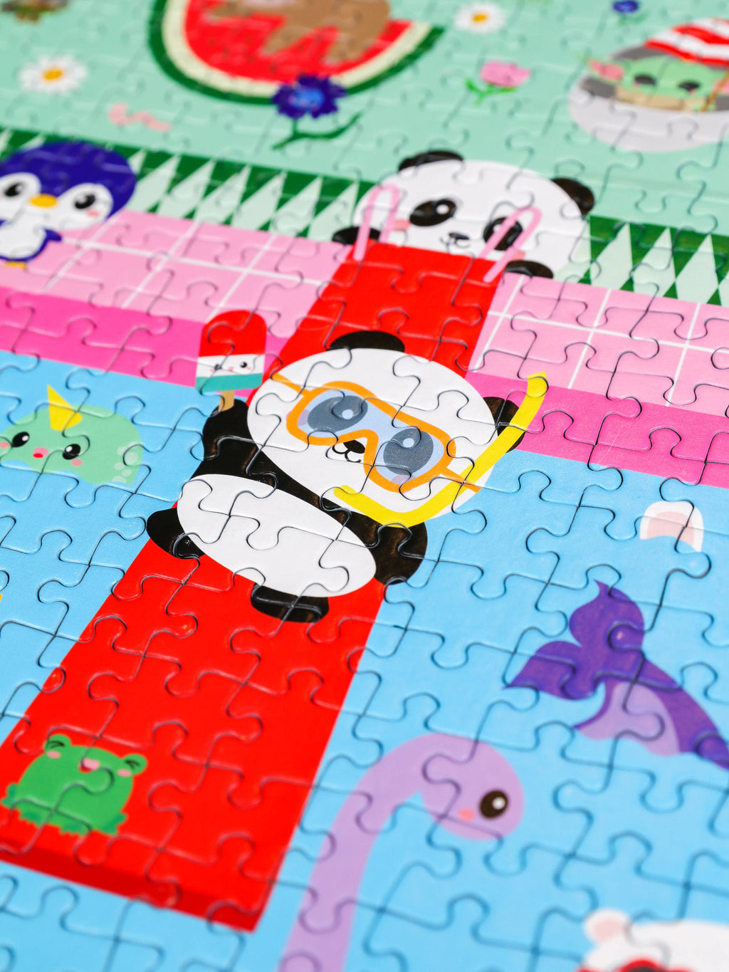 Puzzle 1000 pièces Pink Pool