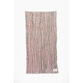 Serviette de bain à lignes - Rose & Vert