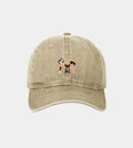 Casquette Brodée - Barbecue des vacances: Sable Vintage
