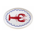 Plateau de service ovale homard - 31 x 22 cm