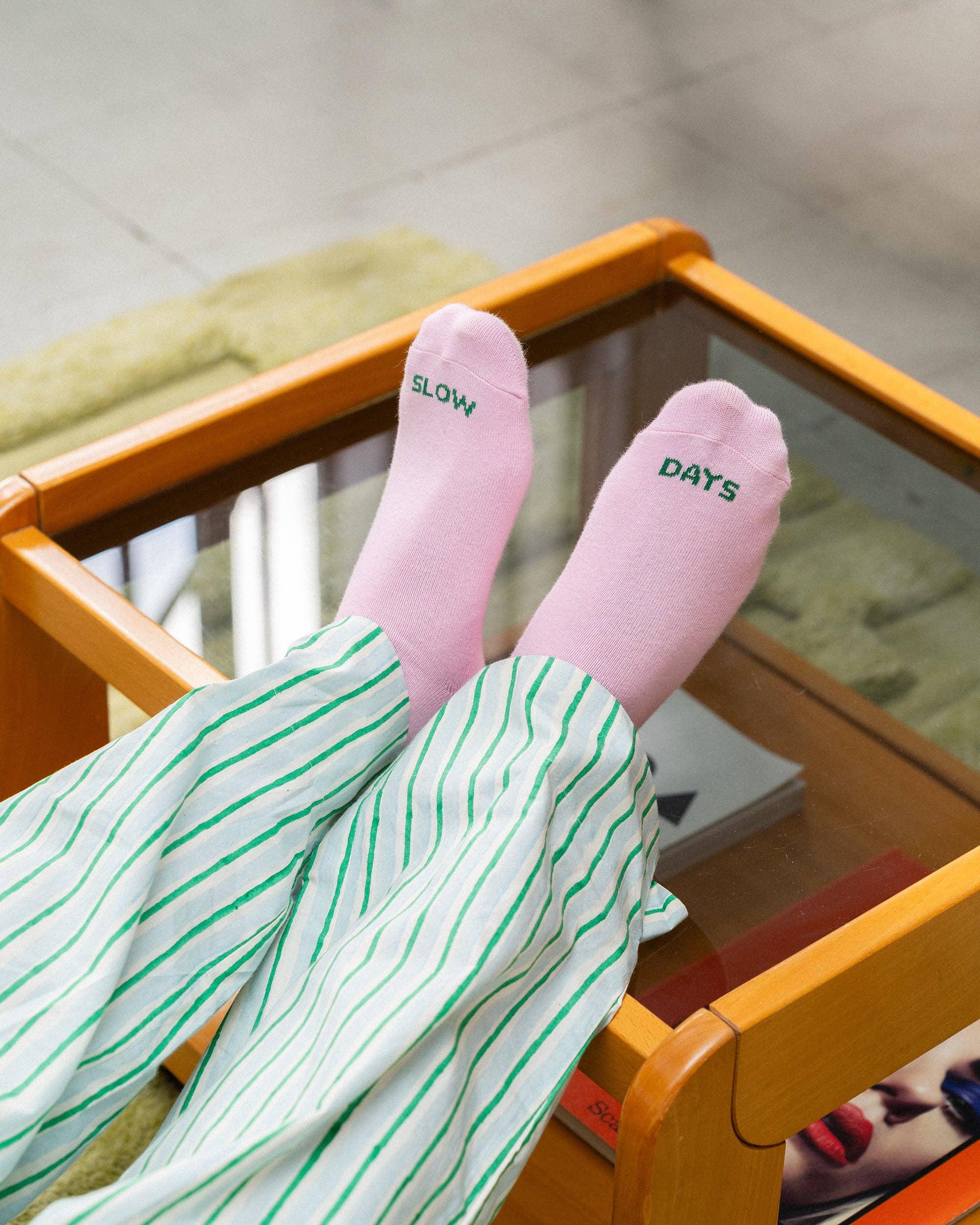 Chaussettes Slow Days: Moyen (39-43)