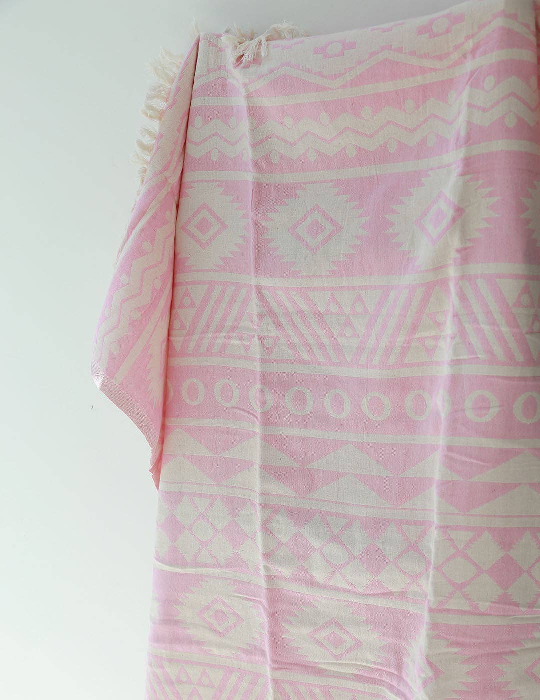 Serviette hamam rose aztèque