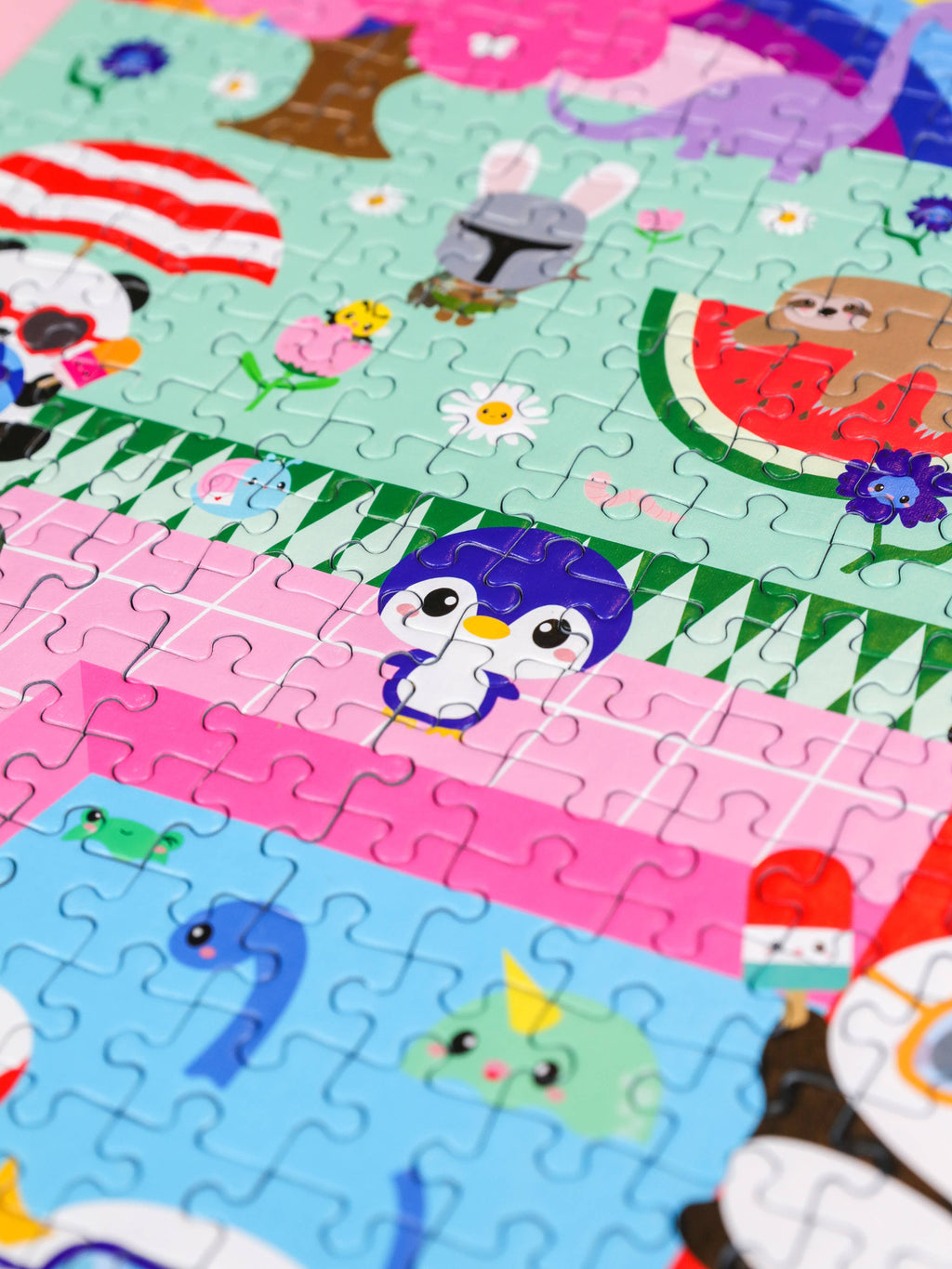 Puzzle 1000 pièces Pink Pool