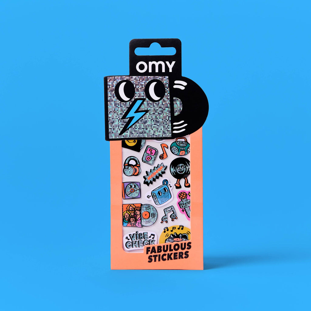 ASSORTIMENT DE 36 FABULOUS STICKERS - ICONIC