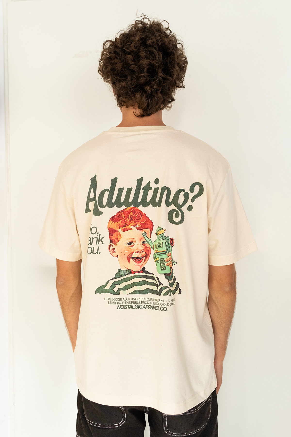 Devenir adulte ? Non, merci : M / Oversize