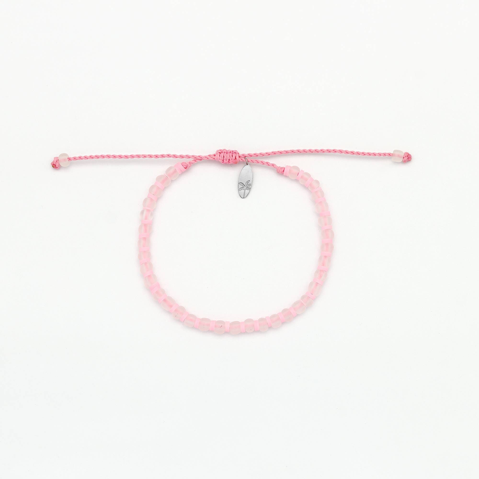 Bracelet Marley en perles de verre, bracelet Surf coloré: Orange