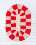 Tapis de bain Rita - Rouge
