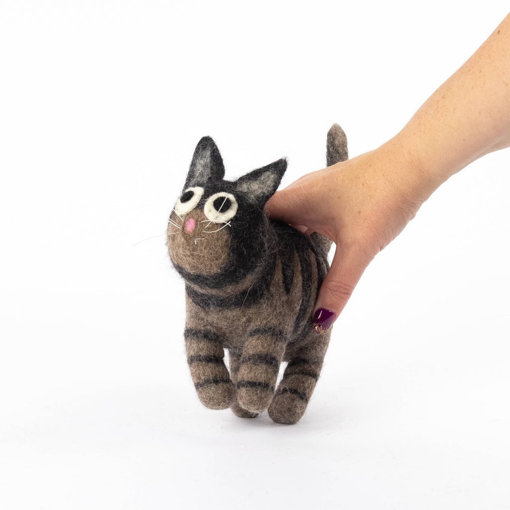 Jouets - Chat - Rayé Noir et Gris