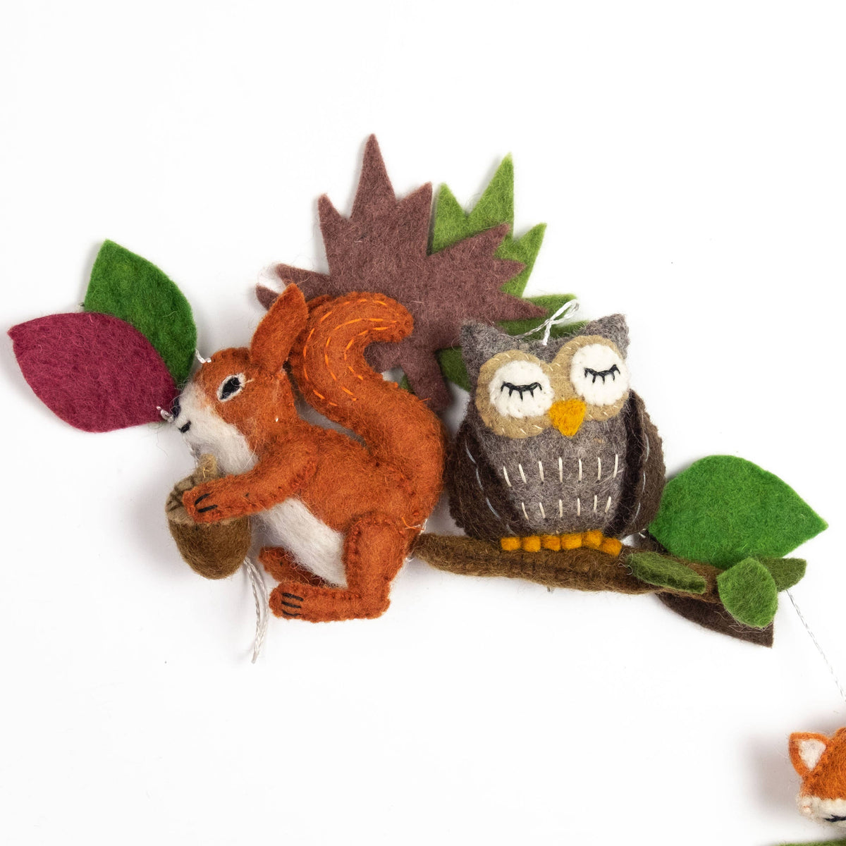 Guirlande - Décoration murale - Animaux de la forêt