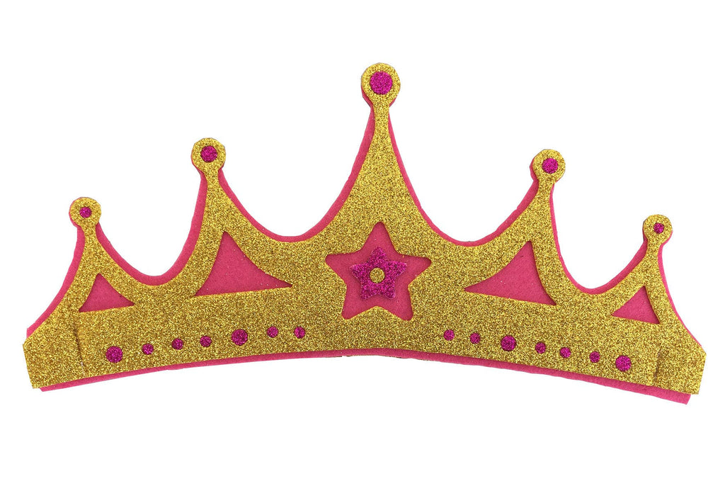 Couronne en feutre pour roi/reine - ST656: 4. Violet-Rose