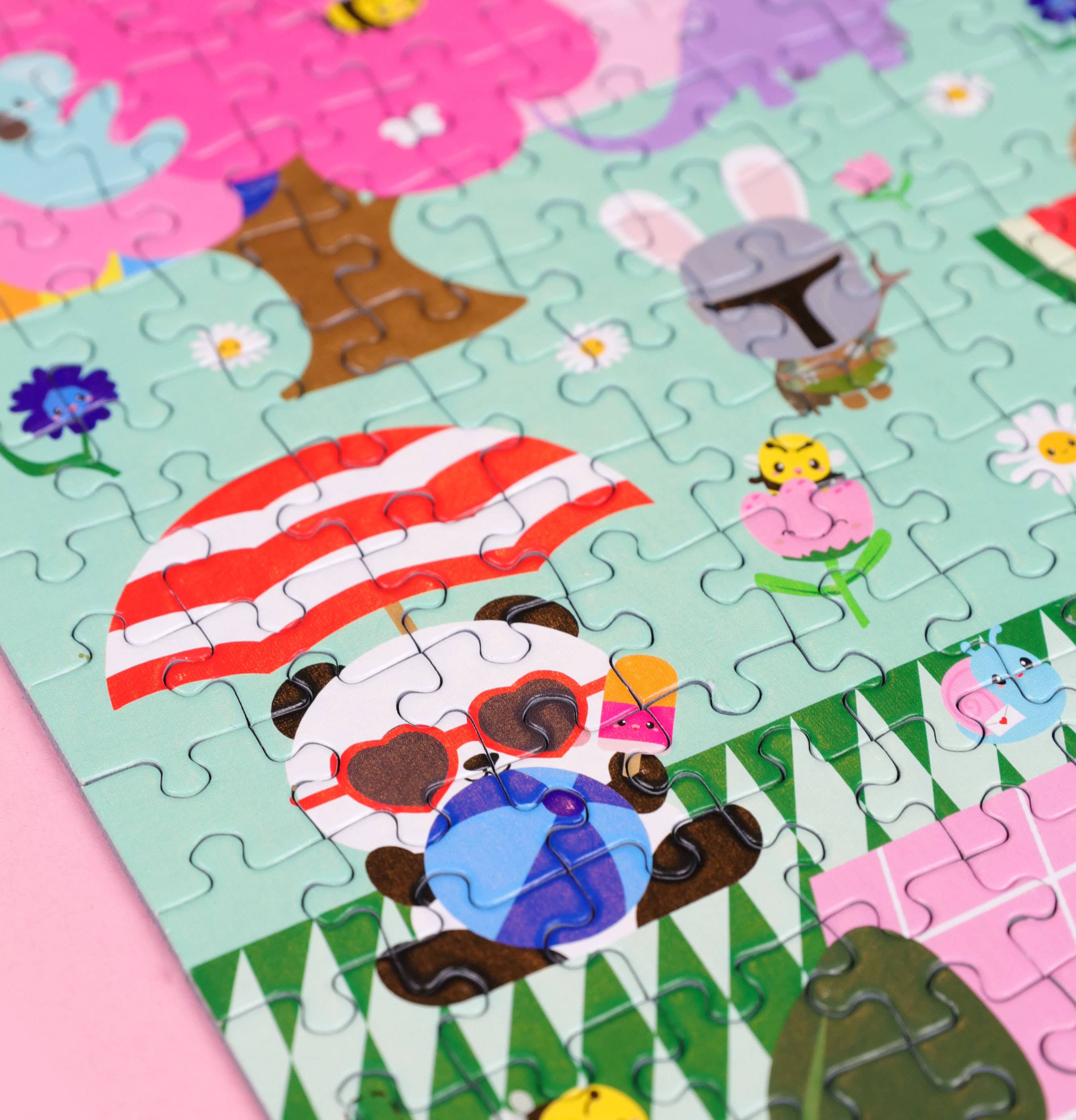 Puzzle 1000 pièces Pink Pool