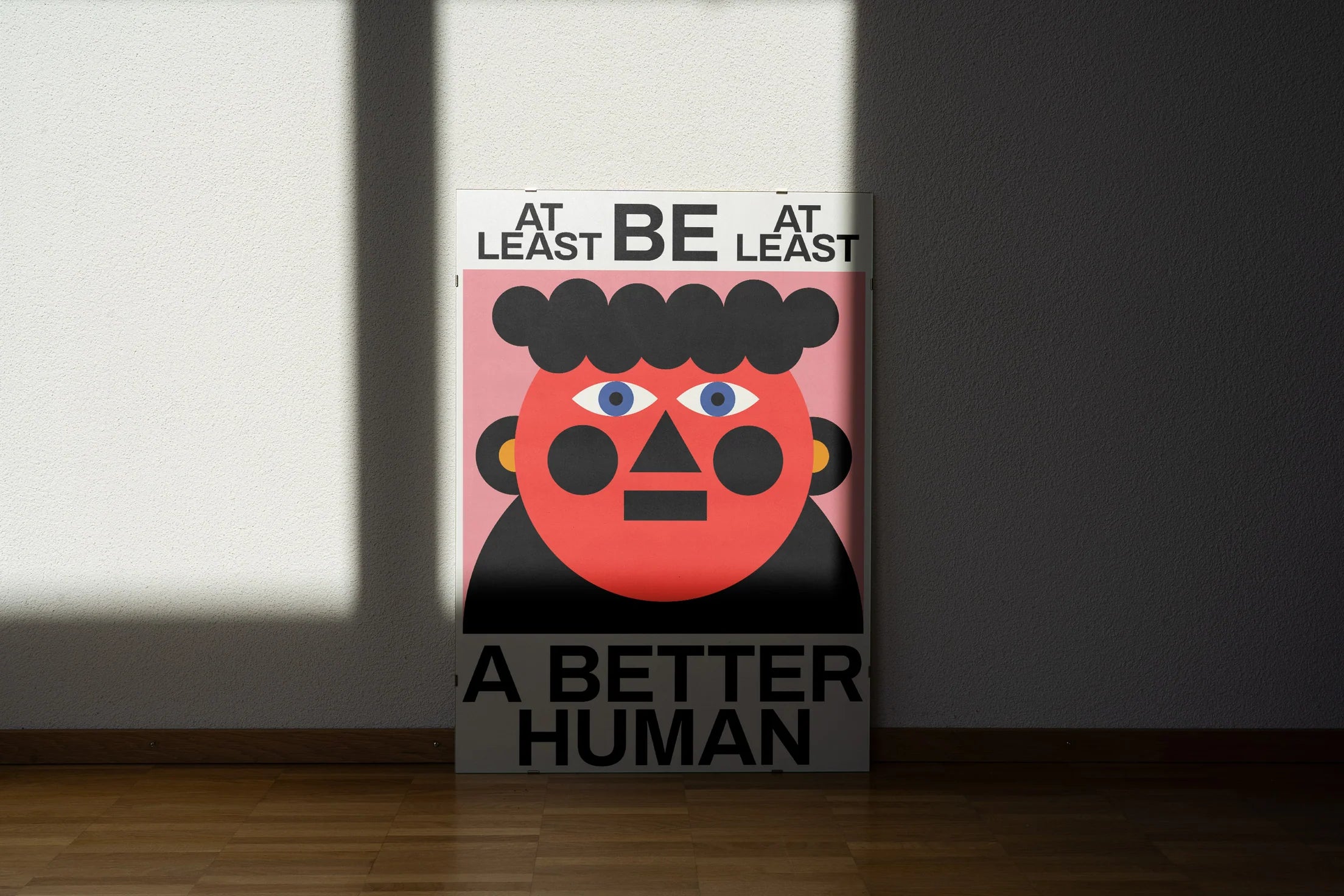 Affiche Be a better human 50x70 cm