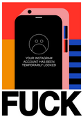 Affiche fuck #003 50x70 cm